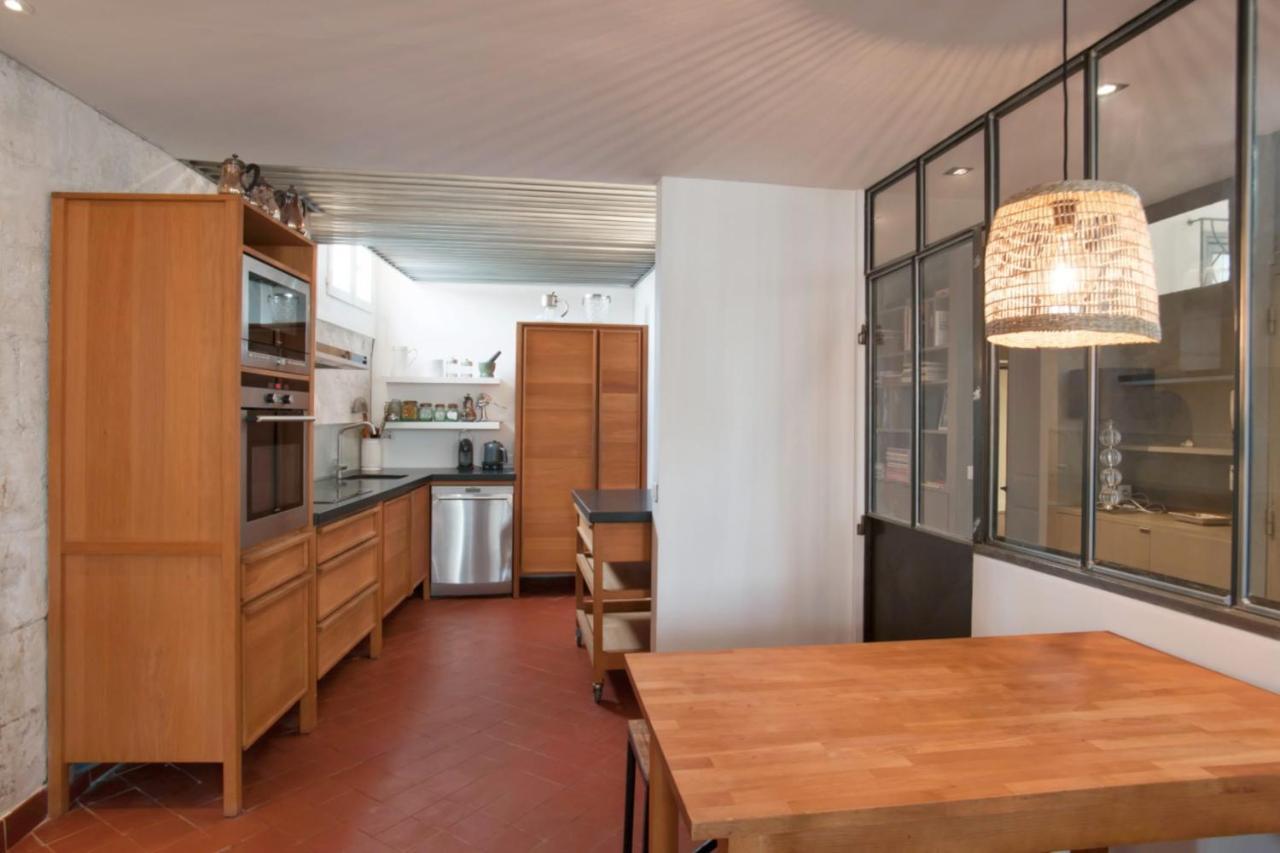 Charming And Large Duplex Flat With Beautiful Terrace In Avignon Apartment Ngoại thất bức ảnh