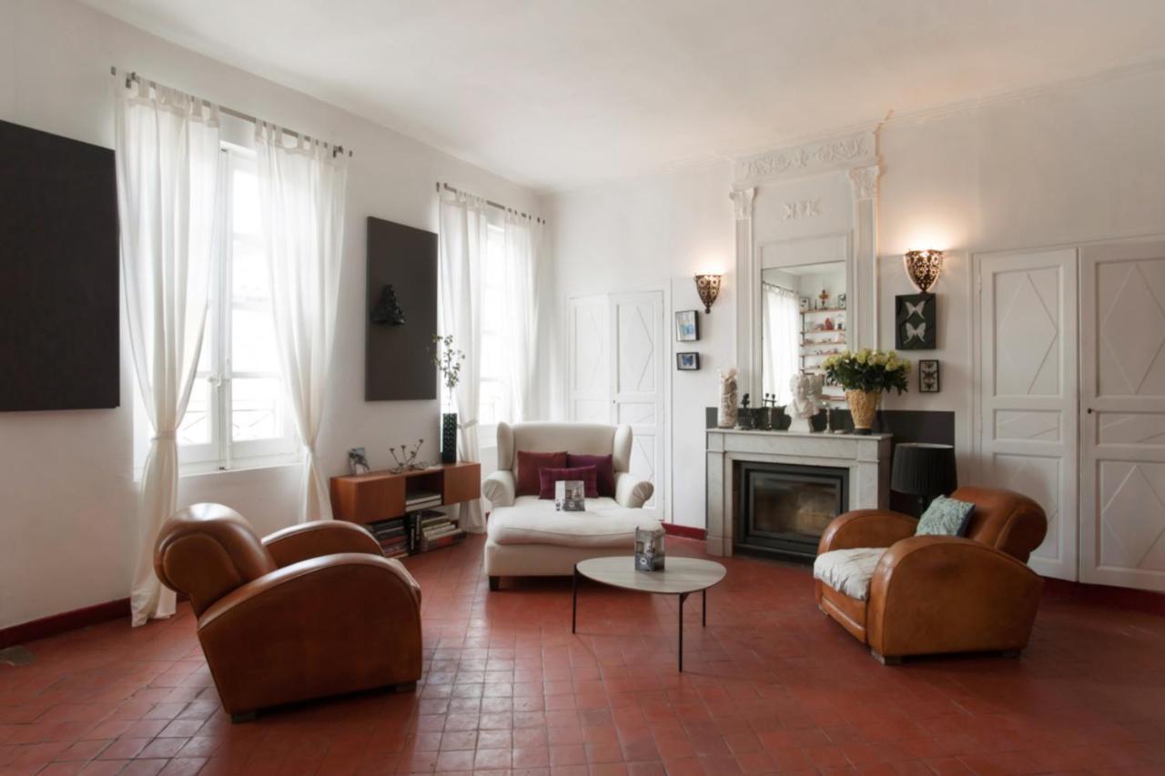 Charming And Large Duplex Flat With Beautiful Terrace In Avignon Apartment Ngoại thất bức ảnh